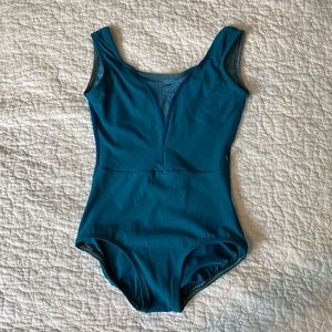 Teal Lucky Leo leotard